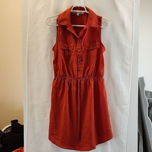 Gypsies & Moondust Rust Mini Dress